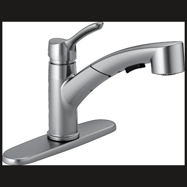 Delta Collins Single Handle PullOut Kitchen Faucet 4140ARDST Zoro